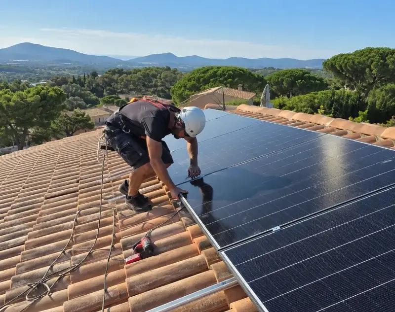Installateur panneaux solaires Foissiat — pose photovoltaïque sur toiture