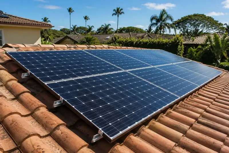 Installation de panneaux solaires à Foissiat